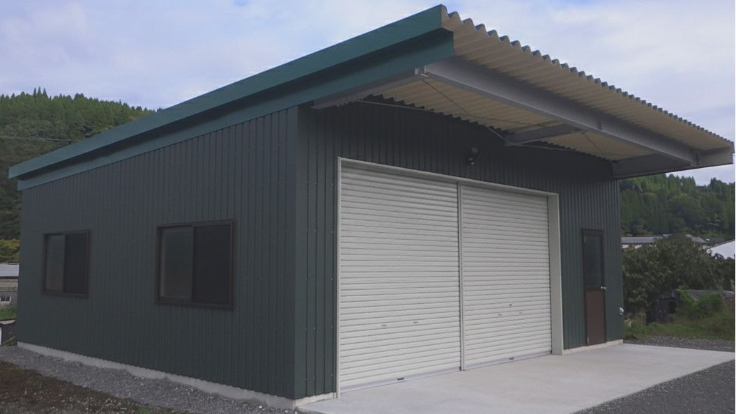 建築工事による建物の写真