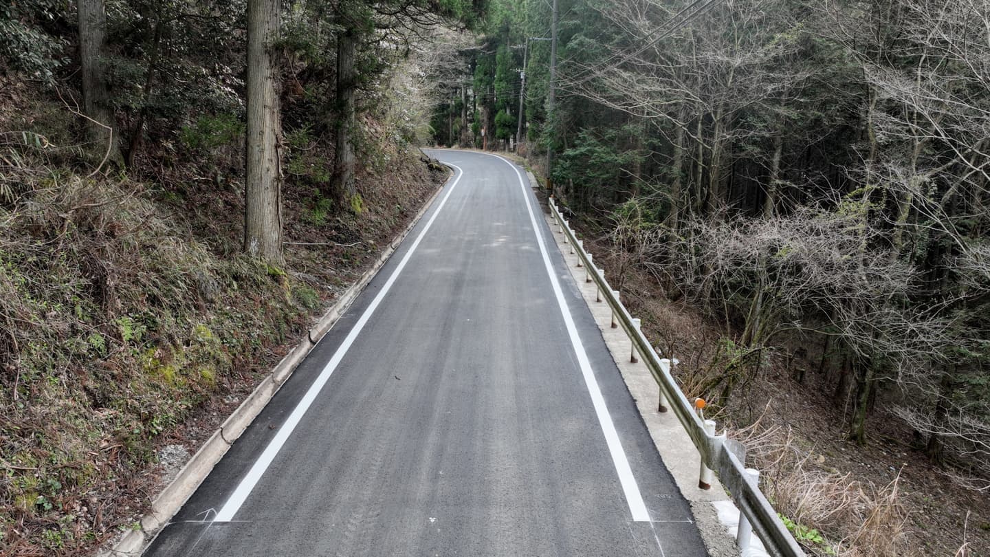 仮屋神ノ前線 道路舗装補修工事